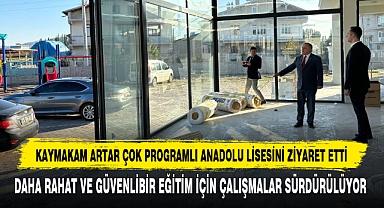 DAHA RAHAT VE GÜVENLİBİR EĞİTİM İÇİN ÇALIŞMALAR SÜRDÜRÜLÜYOR