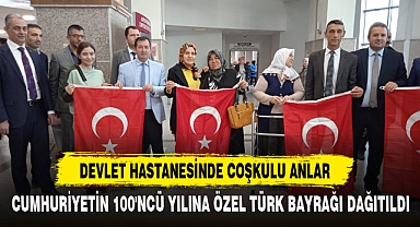DEVLET HASTANESİNDE COŞKULU ANLAR