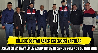 DİLLERE DESTAN ASKER EĞLENCESİ YAPTILAR