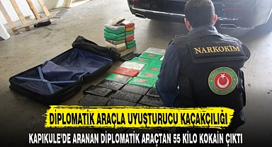 DİPLOMATİK ARAÇLA UYUŞTURUCU KAÇAKÇILIĞI