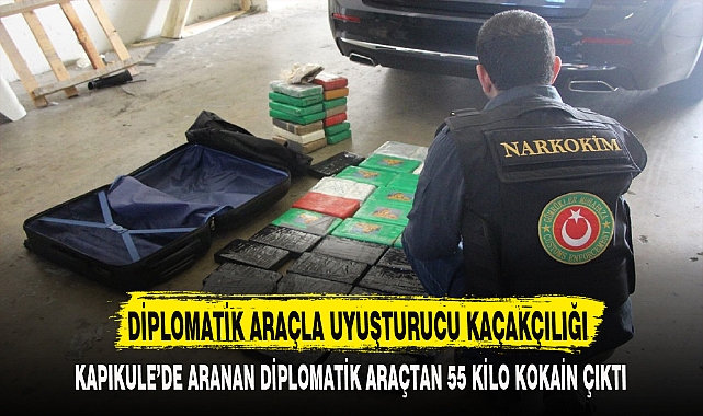 DİPLOMATİK ARAÇLA UYUŞTURUCU KAÇAKÇILIĞI