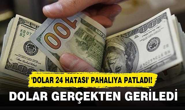 DOLAR GERÇEKTEN GERİLEDİ