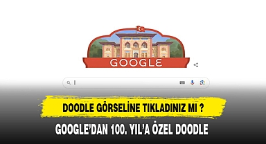 DOODLE GÖRSELİNE TIKLADINIZ MI ?