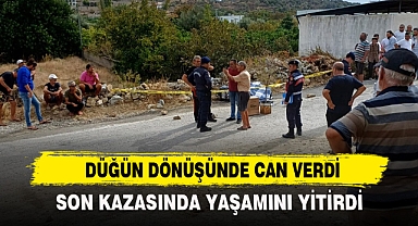 DÜĞÜN DÖNÜŞÜNDE CAN VERDİ