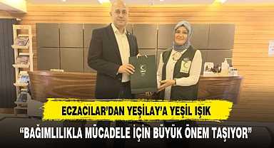 ECZACILAR’DAN YEŞİLAY’A YEŞİL IŞIK
