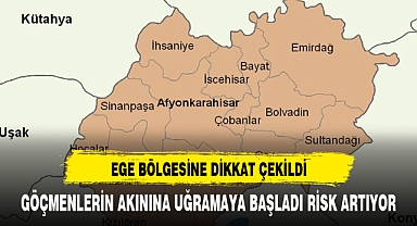EGE BÖLGESİNDE O İL GÖÇMEN İSTİLASINA UĞRADI