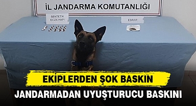 EKİPLERDEN ŞOK BASKIN