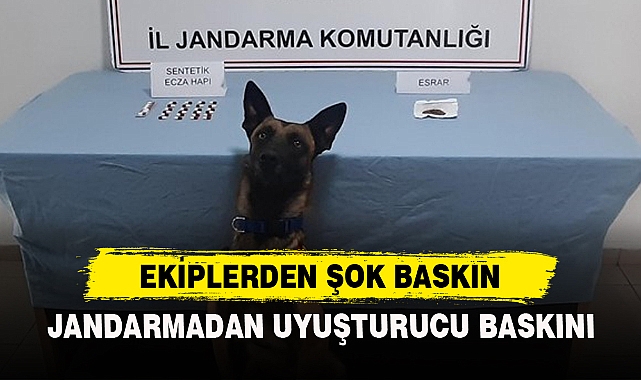 EKİPLERDEN ŞOK BASKIN