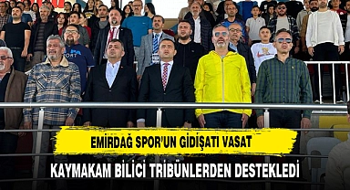 EMİRDAĞ SPOR'UN GİDİŞATI VASAT