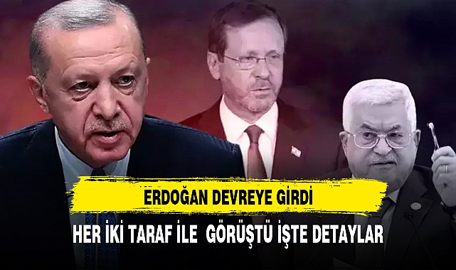Erdoğan 'barış' için devrede!