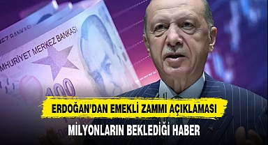 ERDOĞAN'DAN MİLYONLARIN BEKLEDİĞİ HABER
