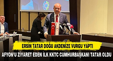 CUMHURBAŞKANI TATAR :