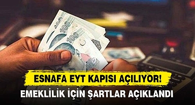 ESNAFA EYT KAPISI AÇILIYOR!