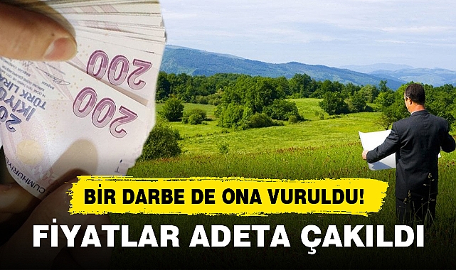 FİYATLAR ADETA ÇAKILDI