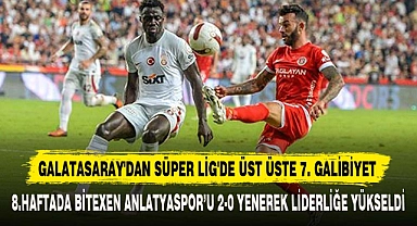 GALATASARAY'DAN SÜPER LİG'DE ÜST ÜSTE 7. GALİBİYET