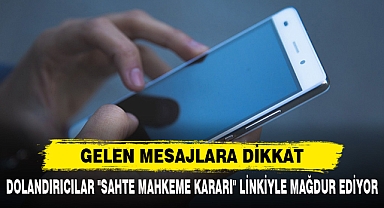GELEN MESAJLARA DİKKAT!