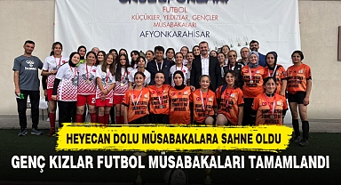 GENÇ KIZLAR FUTBOL MÜSABAKALARI TAMAMLANDI