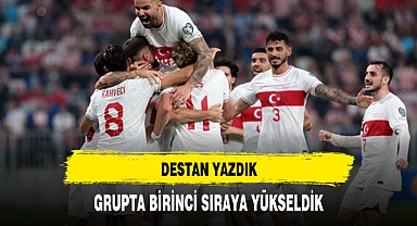 GRUPTA BİRİNCİ SIRAYA YÜKSELDİK