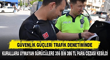 GÜVENLİK GÜÇLERİ TRAFİK DENETİMİNDE