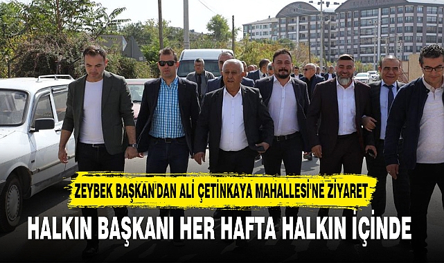 HALKIN BAŞKANI HER HAFTA HALKIN İÇİNDE