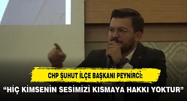 “HİÇ KİMSENİN SESİMİZİ KISMAYA HAKKI YOKTUR”