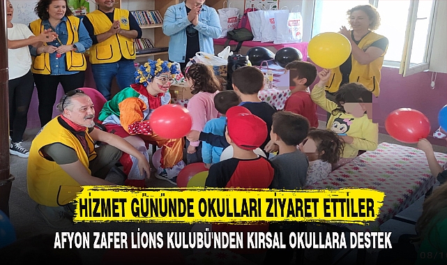 HİZMET GÜNÜNDE OKULLARI ZİYARET ETTİLER