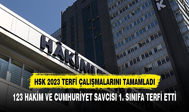HSK, 2023 Ağustos dönemi terfi çalışmalarını tamamladı