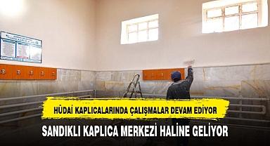 HÜDAİ KAPLICALARI BAŞTAN SONA YENİLENİYOR
