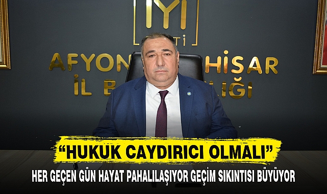 “HUKUK CAYDIRICI OLMALI”