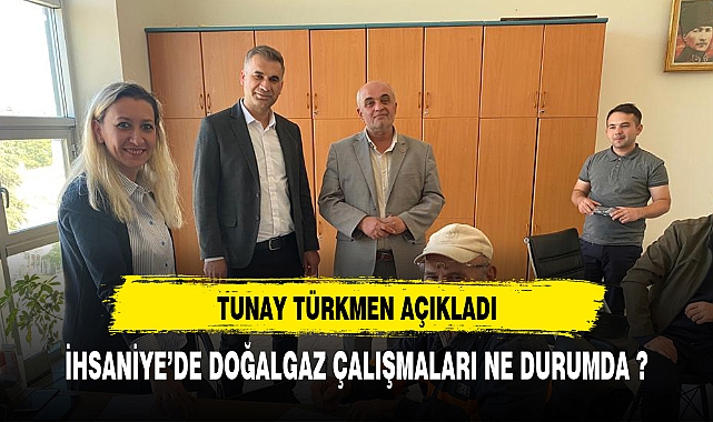 İHSANİYE BELEDİYESİNDE DOĞALGAZ ÇALIŞMALARI NE DURUMDA ?