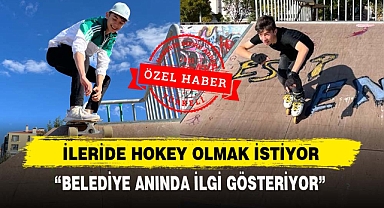 İLERİDE HOKEY OLMAK İSTİYOR