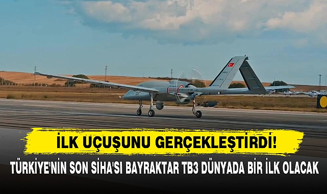 İLK UÇUŞUNU GERÇEKLEŞTİRDİ!