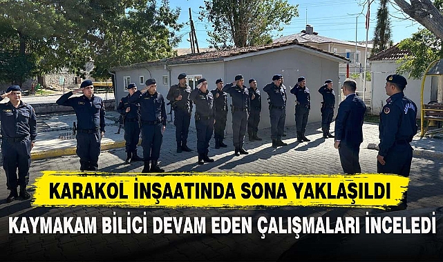 KARAKOL İNŞAATINDA SONA YAKLAŞILDI
