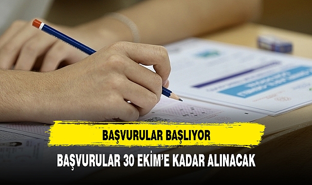 Kaymakam Adaylığı Giriş Sınavına başvurular başladı