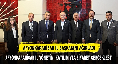Kılıçdaroğlu, CHP Afyonkarahisar ve Sivas il başkanları ile görüştü