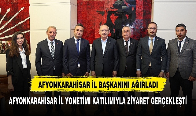 Kılıçdaroğlu, CHP Afyonkarahisar ve Sivas il başkanları ile görüştü