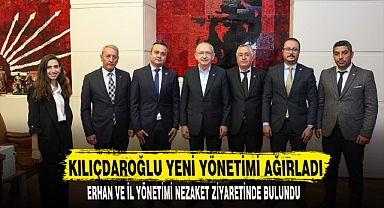KILIÇDAROĞLU YENİ YÖNETİMİ AĞIRLADI
