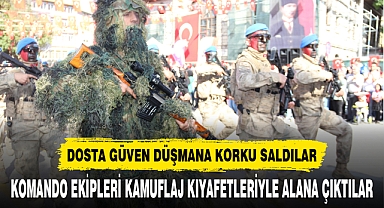 KOMANDOLAR AFYON'DA DOSTA GÜVEN DÜŞMANA KORKU SALDILAR