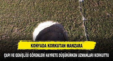KONYA'DA KORKUTAN OBRUK