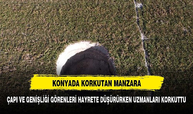 KONYA'DA KORKUTAN OBRUK