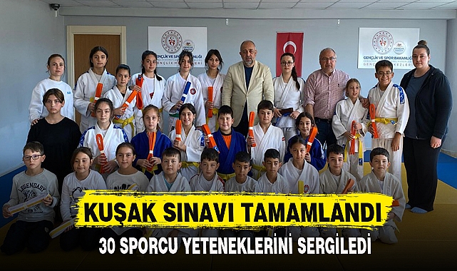 KUŞAK SINAVI TAMAMLANDI