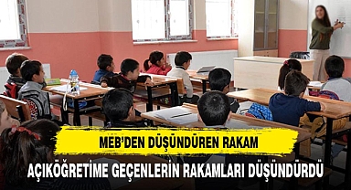 MEB açıkladı: 2.3 milyon öğrenci açık öğretime geçti