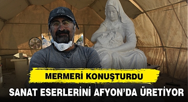 MERMERİ KONUŞTURDU