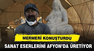 MERMERİ KONUŞTURDU