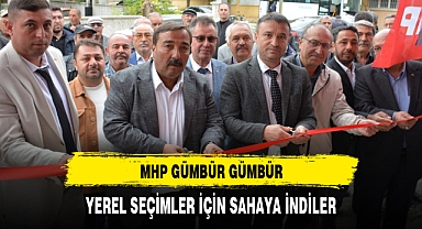 MHP GÜMBÜR GÜMBÜR SAHAYA İNDİLER