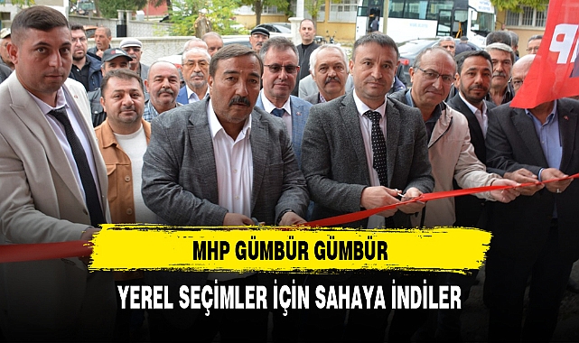 MHP GÜMBÜR GÜMBÜR SAHAYA İNDİLER