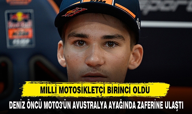 MİLLİ MOTOSİKLETÇİ BİRİNCİ OLDU