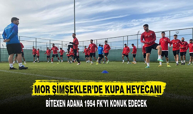 MOR ŞİMŞEKLER’DE KUPA HEYECANI