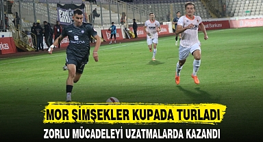 MOR ŞİMŞEKLER KUPADA TURLADI