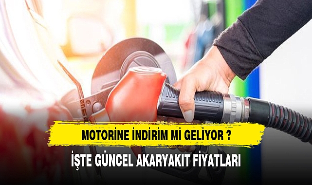 MOTORİNE İNDİRİM Mİ GELİYOR ?